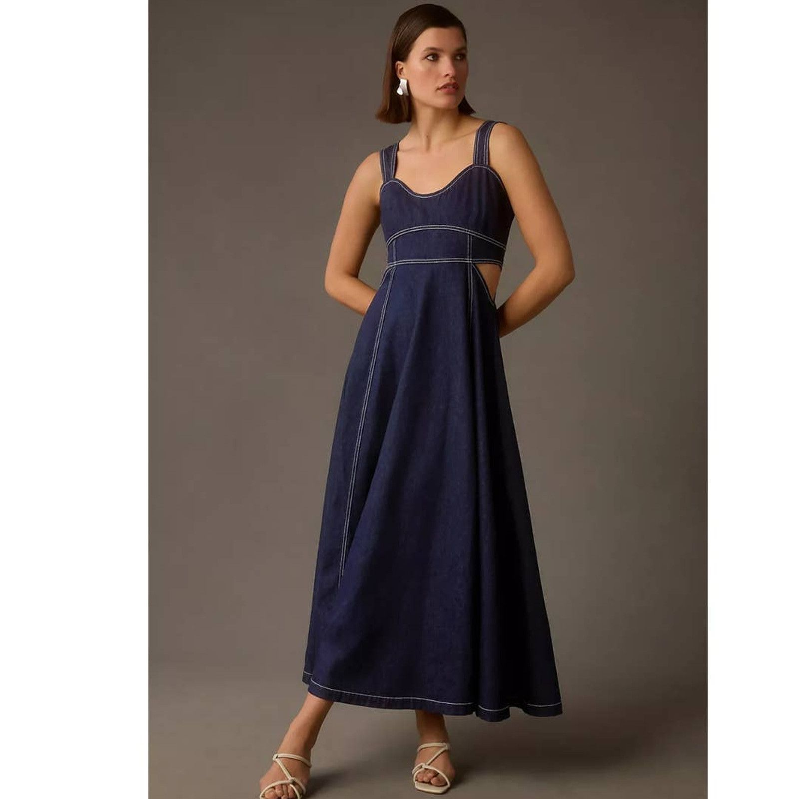 chinese dress ladies Hutch Bardot L/S Maxi Dress  Mikinola