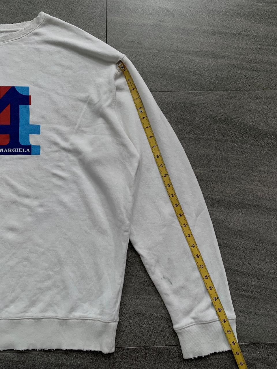 Maison Margiela FREE TAX! 3D Number Logo Oversized Crewneck Size US XL / EU 56 / 4 - 19 Thumbnail