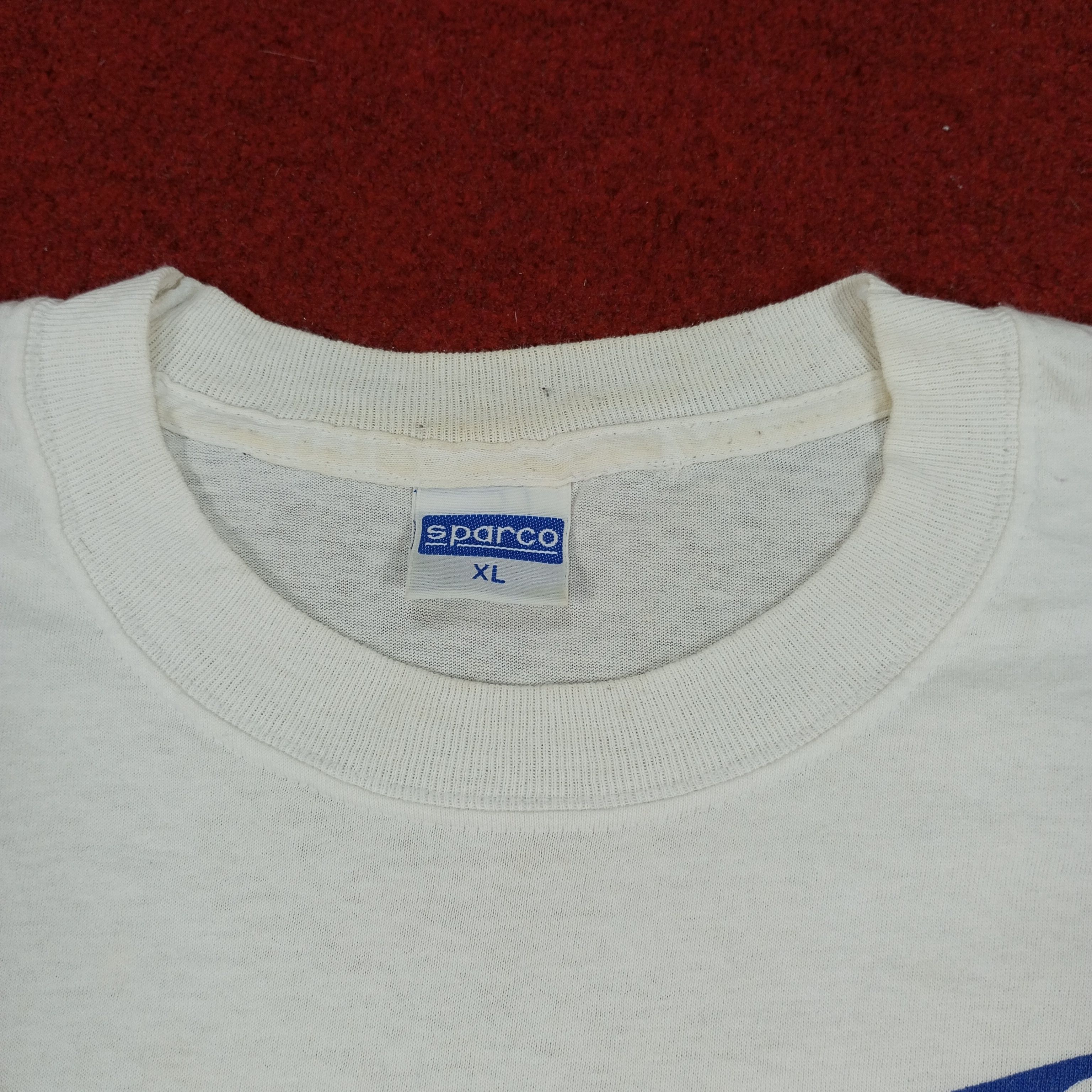 Vintage Sparco Formula One Team F1 Racing Vintage Tshirt Size US XXL / EU 58 / 5 - 7 Thumbnail