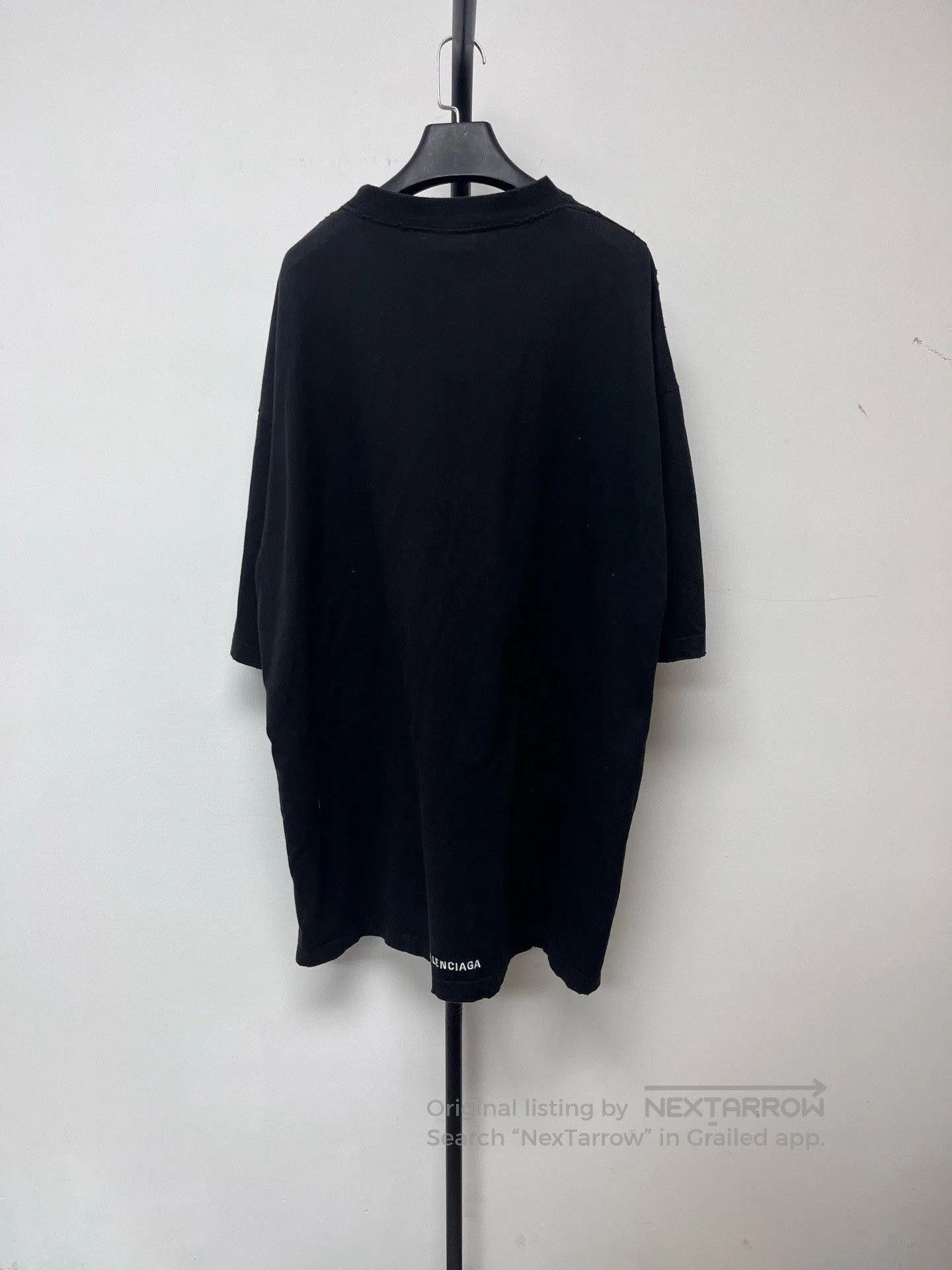 Balenciaga Balenciaga Solid Logo Embroidered Crewneck Oversized Unisex Size US L / EU 52-54 / 3 - 2 Thumbnail