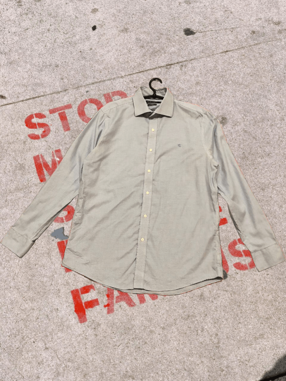 Polo Ralph Lauren Polo Ralph Lauren Slim Fit Long Sleeve Casual Shirt Size US XL / EU 56 / 4 - 1 Thumbnail