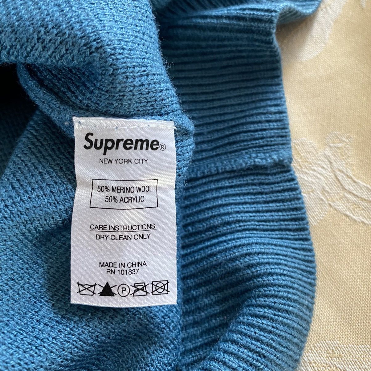 Supreme Supreme Color Blocked Zip Up Sweater Blue 2019 Cardigan Size US XL / EU 56 / 4 - 7 Thumbnail