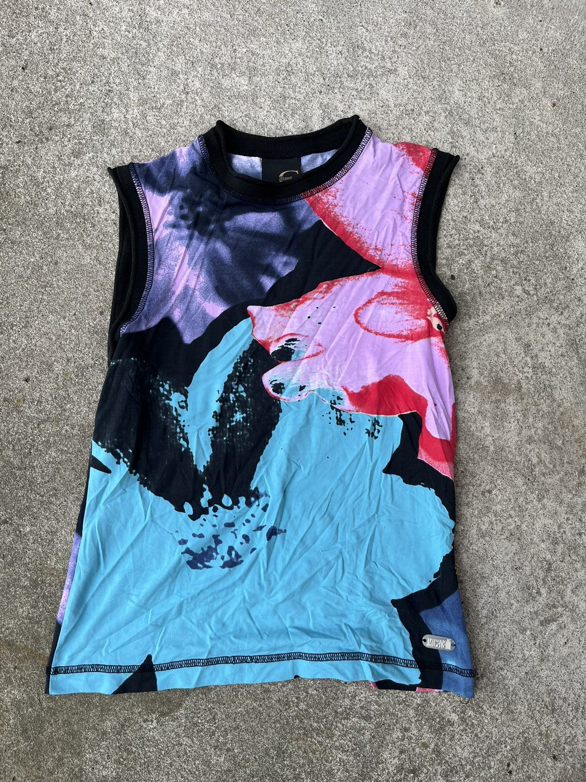 Just Cavalli Vintage Rare Just Cavalli Top Size XXL / US 16-18 / IT 52-54 - 1 Thumbnail