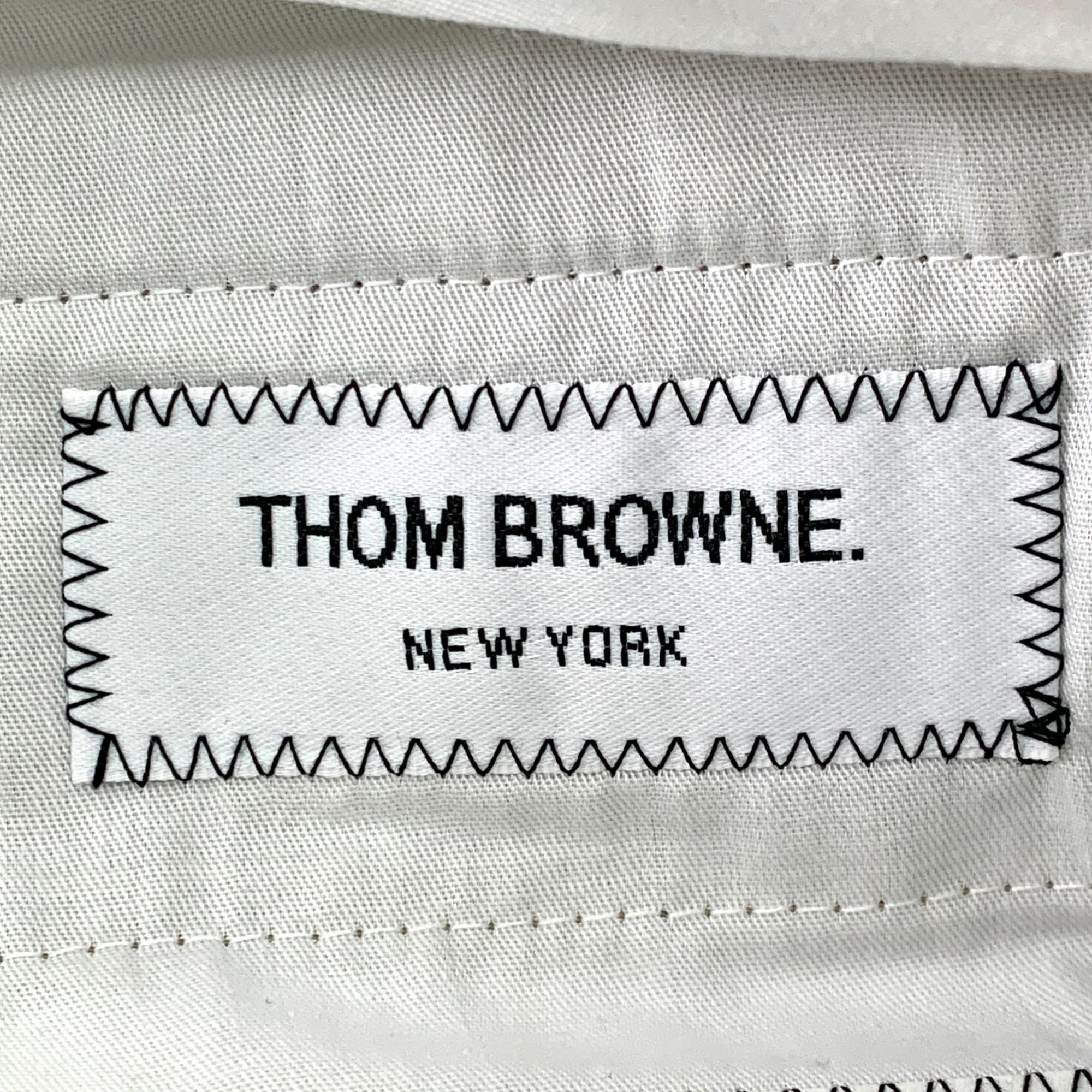 Thom Browne Thom Browne Camel Sack Trousers With Topstitching Fit 2 Size Size US 38 / EU 54 - 8 Thumbnail