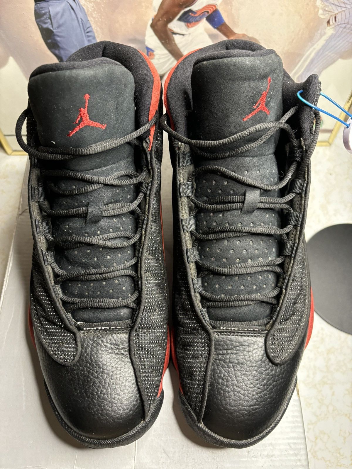 Jordan Brand Air Jordan 13 Retro 2017 Bred 2017 Size US 13 / EU 46 - 2 Thumbnail