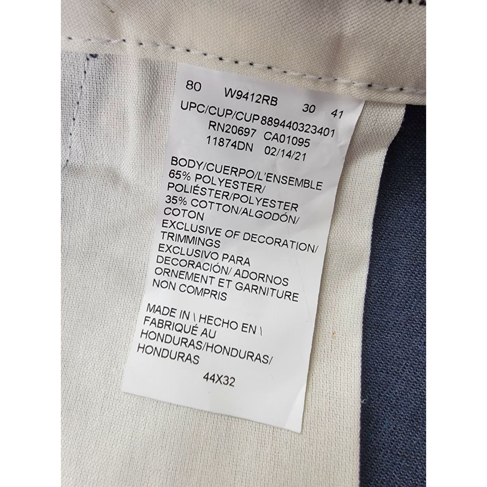 Dickies Dickies Pants Mens 44x32 Blue 874 Original Fit Flex Work Pant Size US 44 / EU 60 - 5 Thumbnail