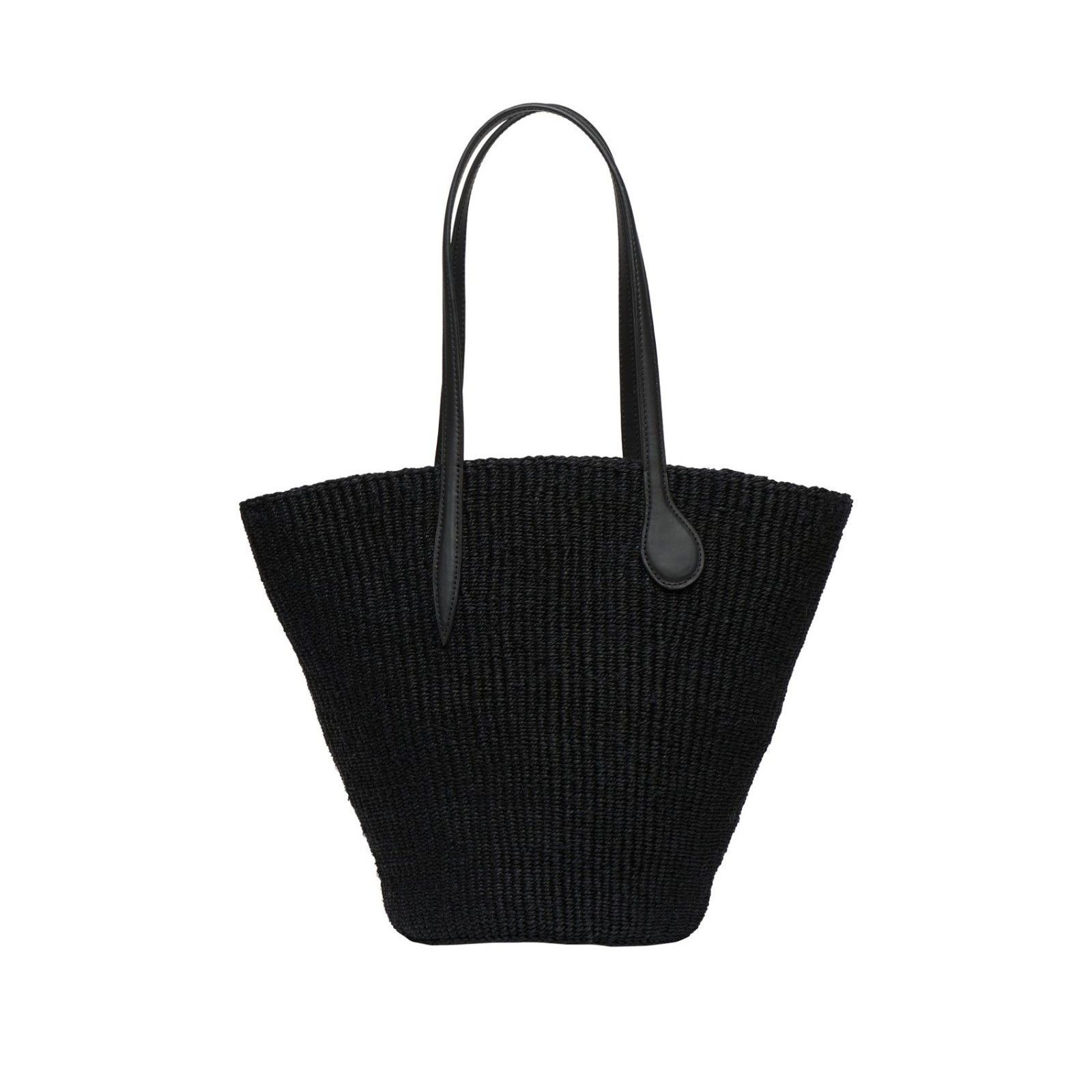 Other LIFFNER Straw Black Tote Bag New And Authentic Size ONE SIZE - 2 Thumbnail