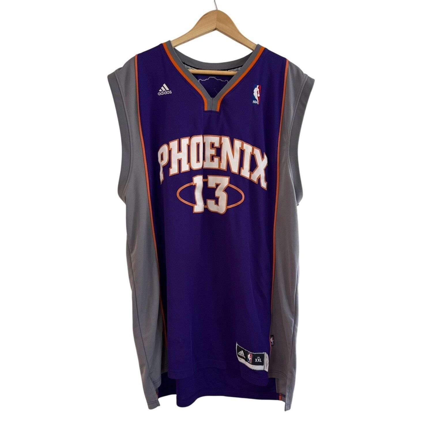 Adidas Vintage Phoenix Suns Steve Nash #13 NBA Jersey XXL Adidas Pu Size US XXL / EU 58 / 5 - 1 Thumbnail