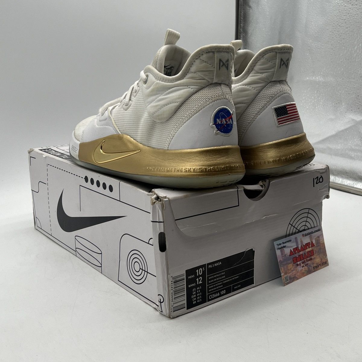 Nike NASA x pg 3 Apollo missions Size US 10.5 / EU 43-44 - 4 Thumbnail