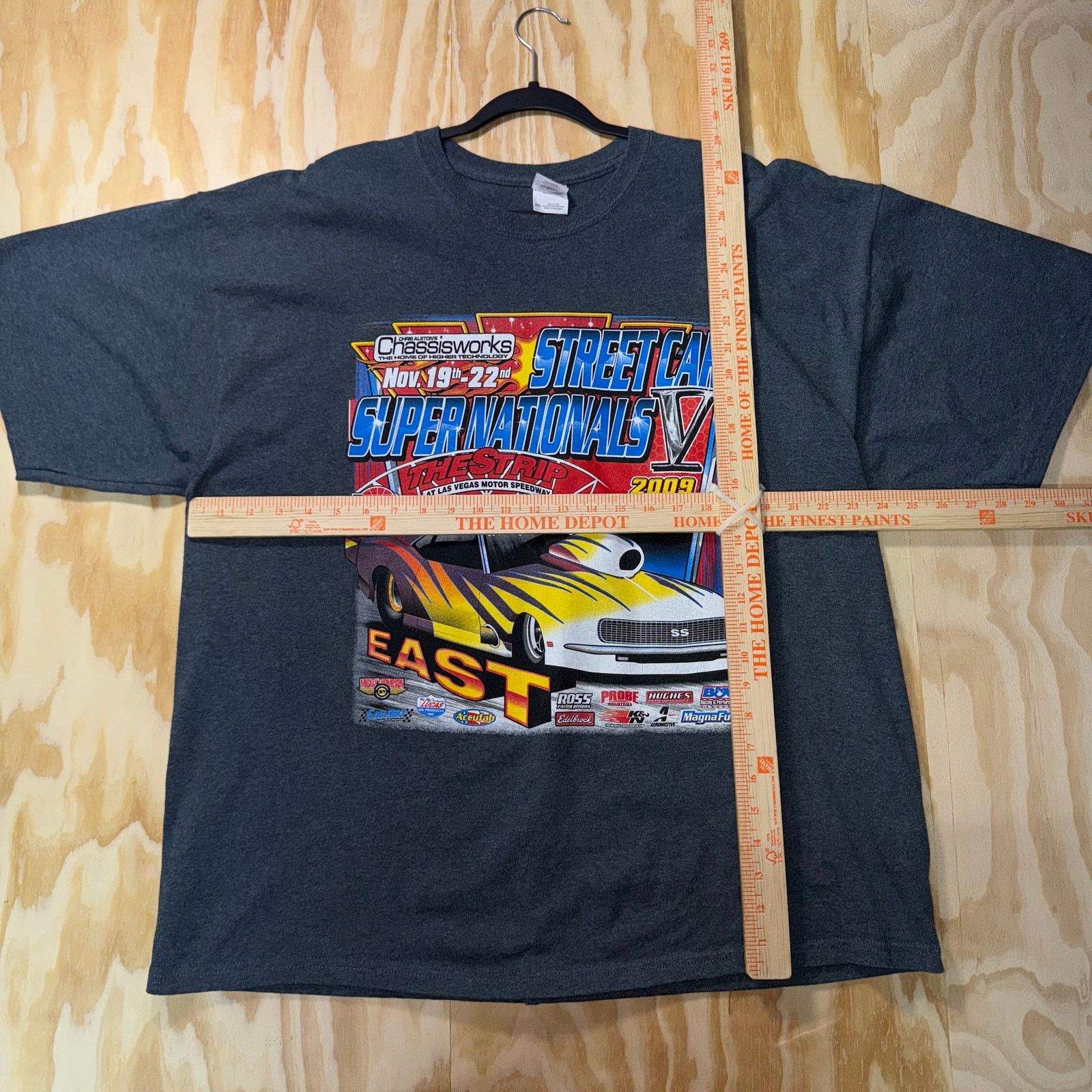 Gildan Vintage Y2K NHRA hot rod racing 00s las vegas nascar t-shirt Size US XXL / EU 58 / 5 - 4 Thumbnail