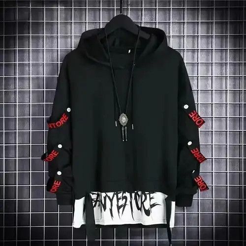 Designer Hoodie Black Hoodie Top Size US M / EU 48-50 / 2 - 1 Thumbnail