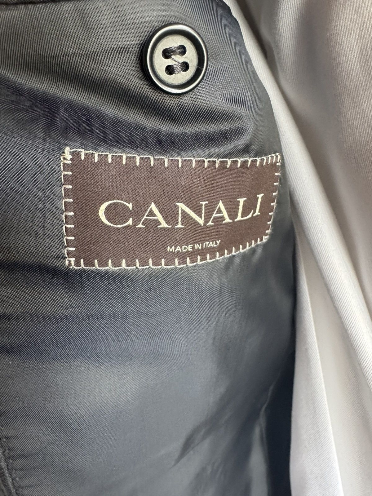 Canali Canali grey suit 46 new Size 46R - 4 Thumbnail