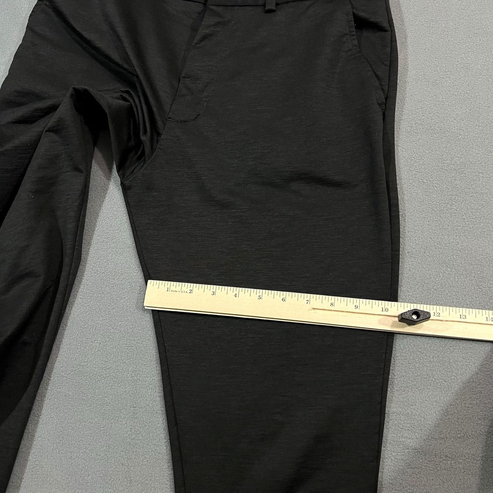 Vintage Swet Tailor Pants Mens 31 Black 31X32 Golf Chino Performance Stretch Athleisure Size US 31 - 7 Thumbnail