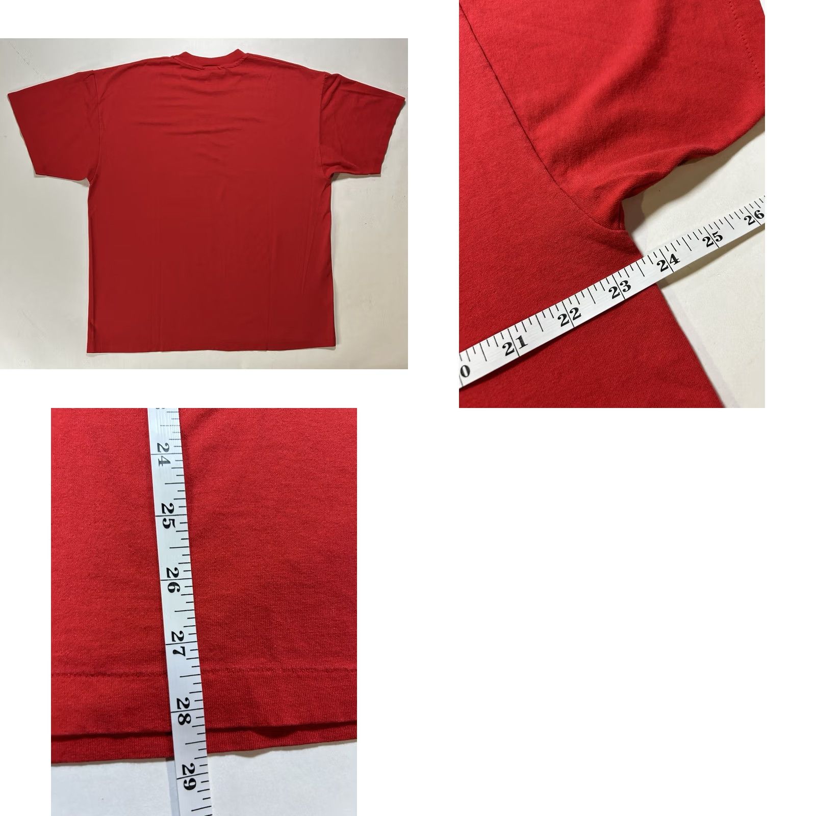 Hanes VINTAGE Happiness Is Positive Cash Flow Frederick R. Adler Boardroom Tee XL 90s Red Unisex Size US XL / EU 56 / 4 - 8 Thumbnail