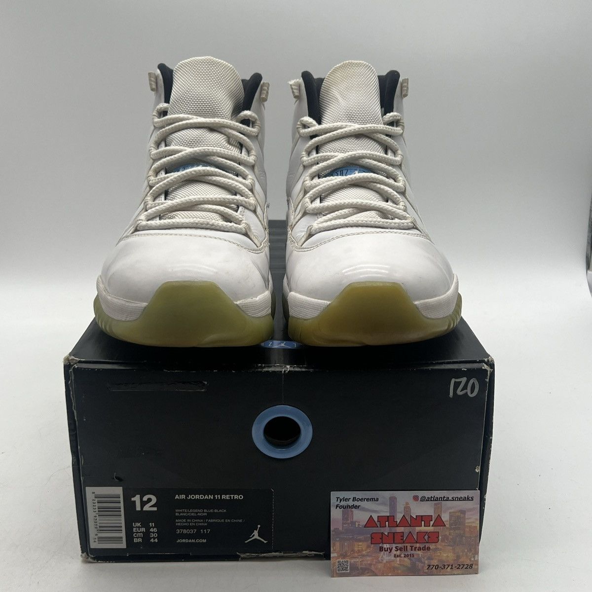 Jordan Brand Air Jordan 11 legend blue Size US 12 / EU 45 - 2 Thumbnail