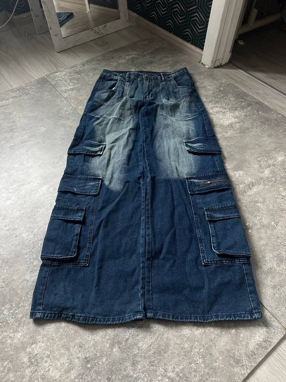 Hysteric Glamour CRAZY Y2K BAGGY CARGO PANTS IF SIX WAS NINE STYLE Size US 32 / EU 48 - 2 Thumbnail