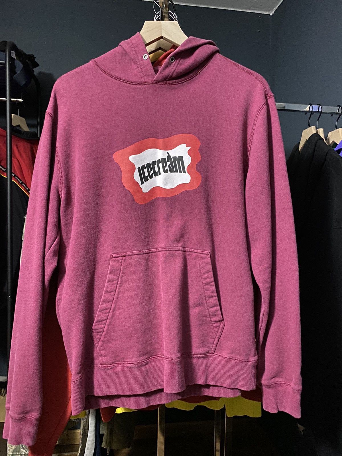Icecream × Pharrell Maroon Ice Cream X Pharrell Hoodie Size US L / EU 52-54 / 3 - 5 Thumbnail