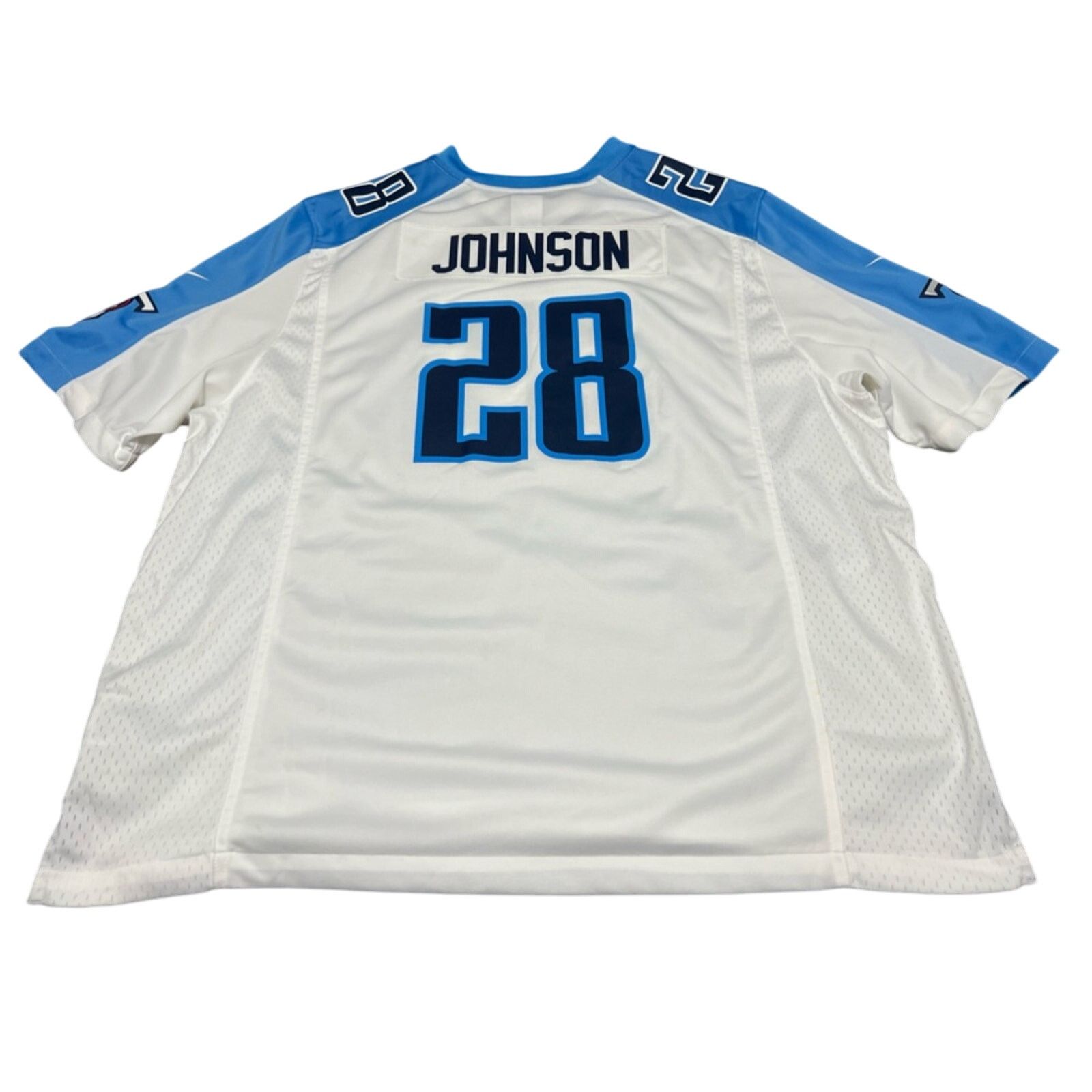Nike Tennessee Titans Chris Johnson #28 Authentic Nike NFL Jersey Size US XXL / EU 58 / 5 - 2 Thumbnail