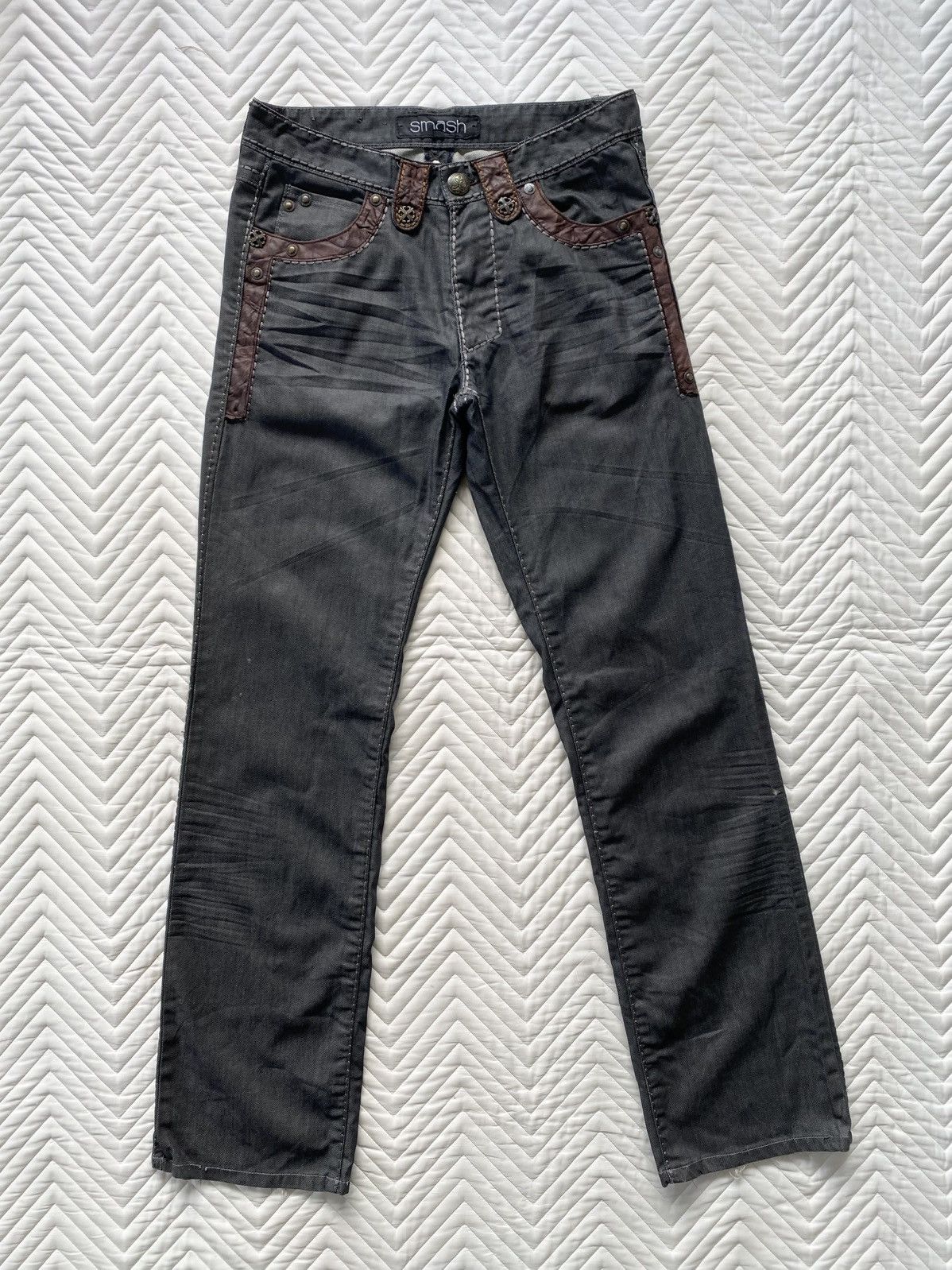 Other Waxed Denim By Smash Denim Size US 33 - 1 Thumbnail