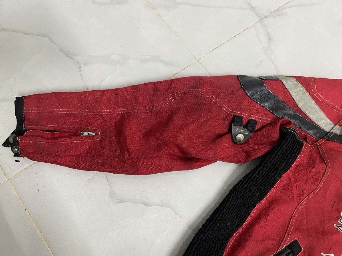 The Simpsons × Vintage Vintage Simpson Racing Usa Club biker Jacket Size US L / EU 52-54 / 3 - 9 Thumbnail