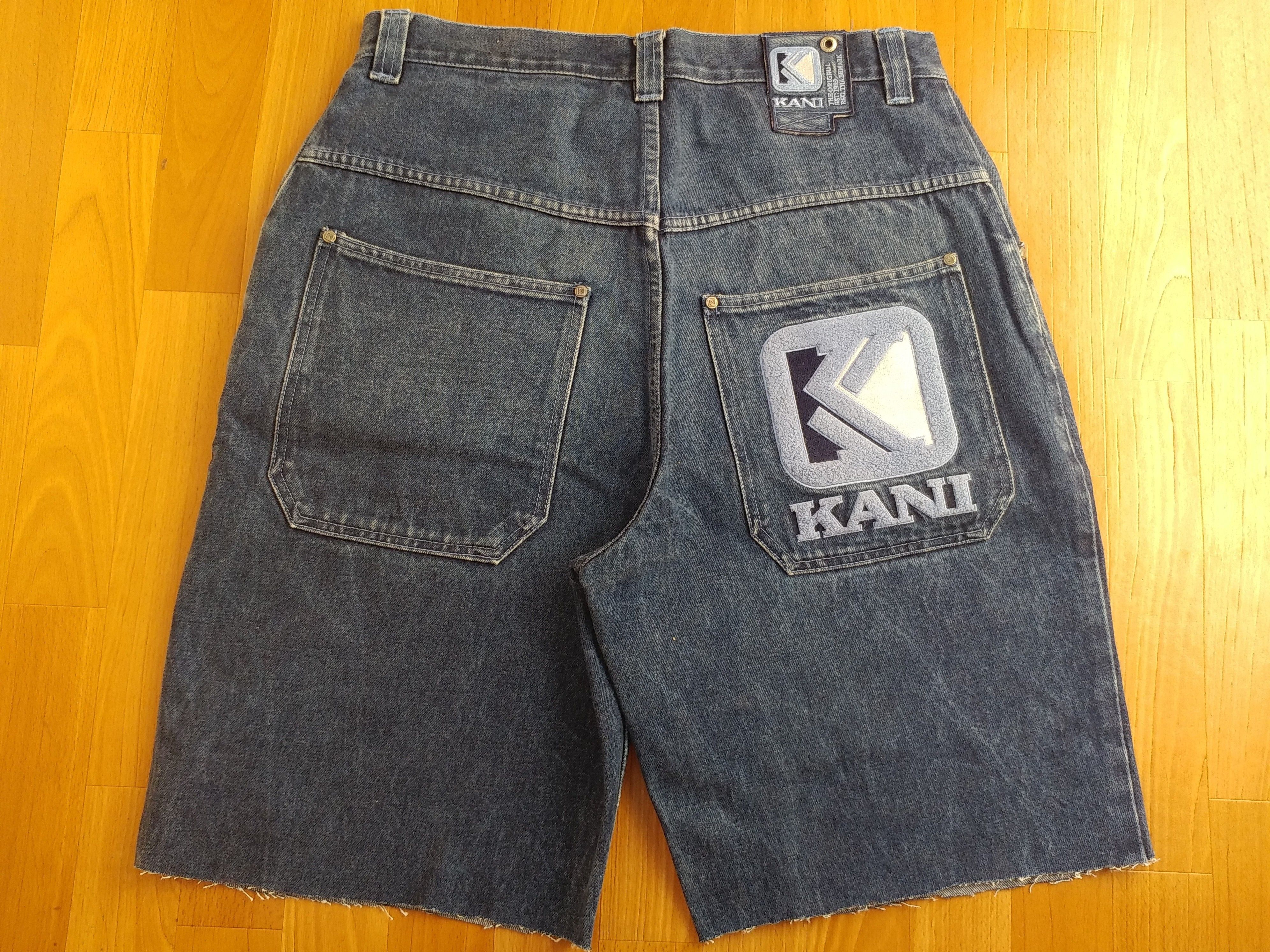 Karl Kani KARL KANI shorts, vintage hip hop baggy jeans, 90s size W 32 Size US 32 / EU 48 - 1 Thumbnail