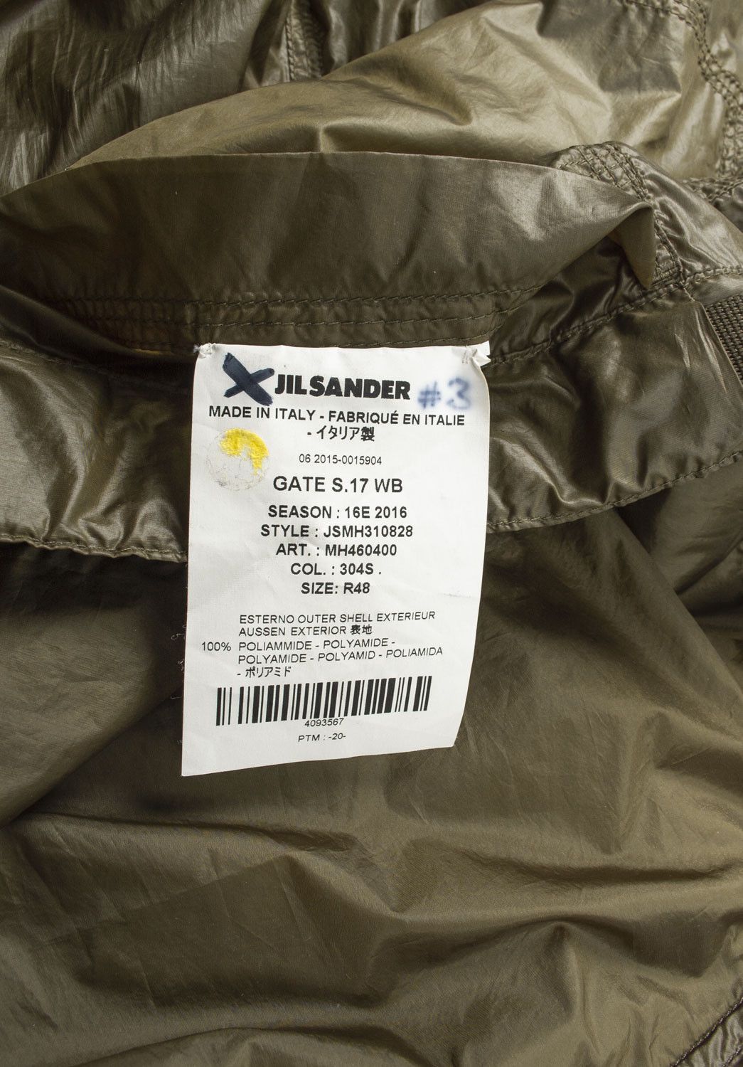 Jil Sander Jil Sander Men Pants cropped casual Size ITA48/Medium, S1033 Size US 31 - 6 Thumbnail