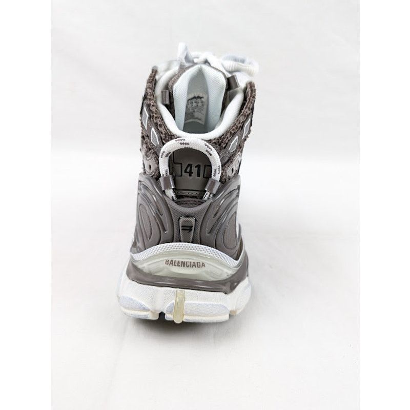 Balenciaga o1rshd1 Runner Hi-Top Sneakers in Grey/White/Black Size US 8 / EU 41 - 6 Thumbnail