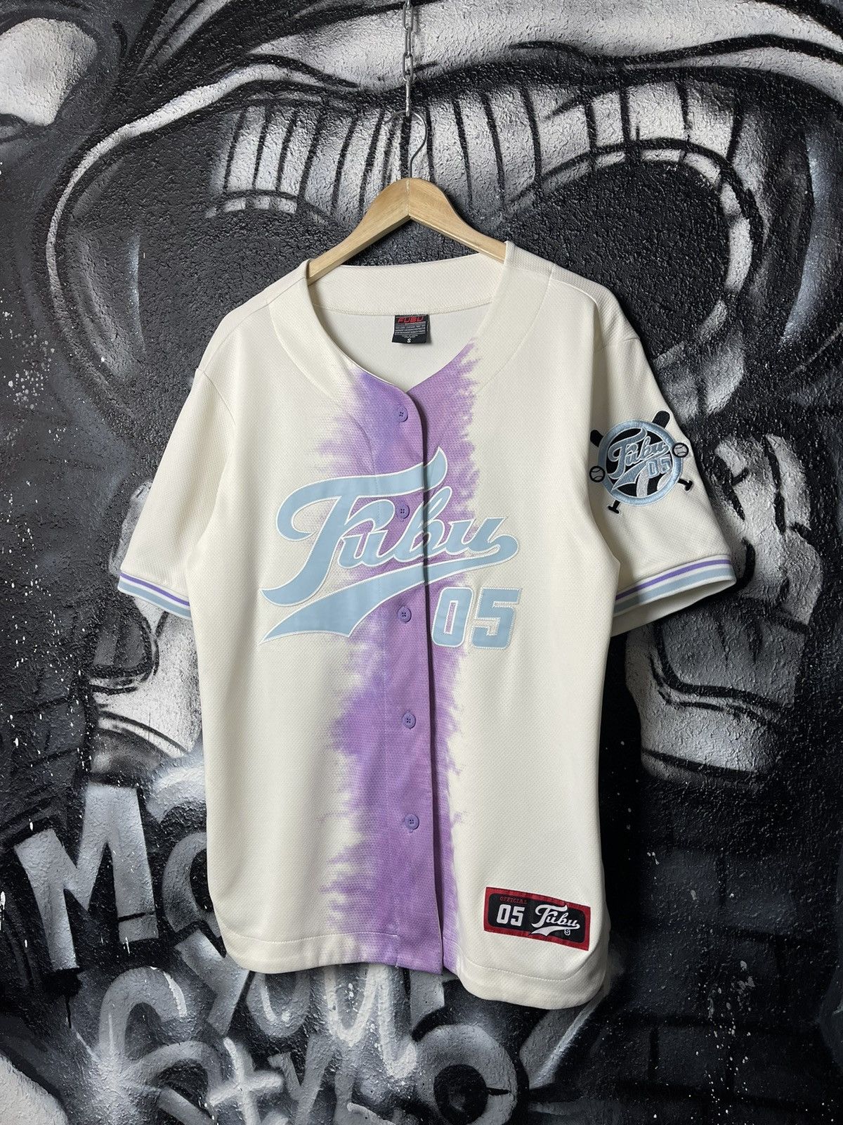 Fubu Y2K Fubu 05 Tie Dye Baseball Jersey T-Shirt Men’s Size S Size US S / EU 44-46 / 1 - 1 Thumbnail