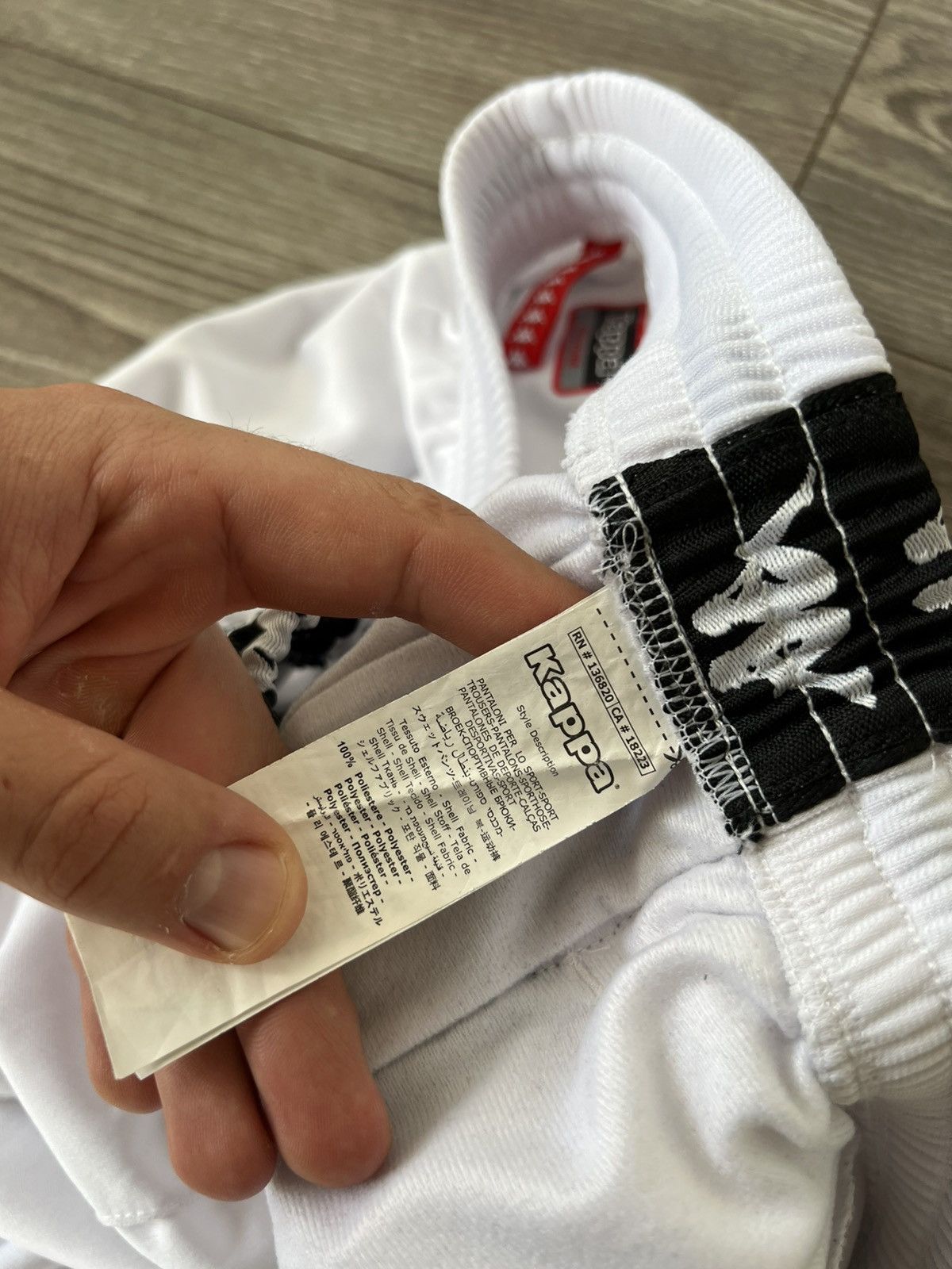 Kappa Kappa Monogram Stripes Avant Garde Track Lock Pants Size US 32 / EU 48 - 18 Thumbnail