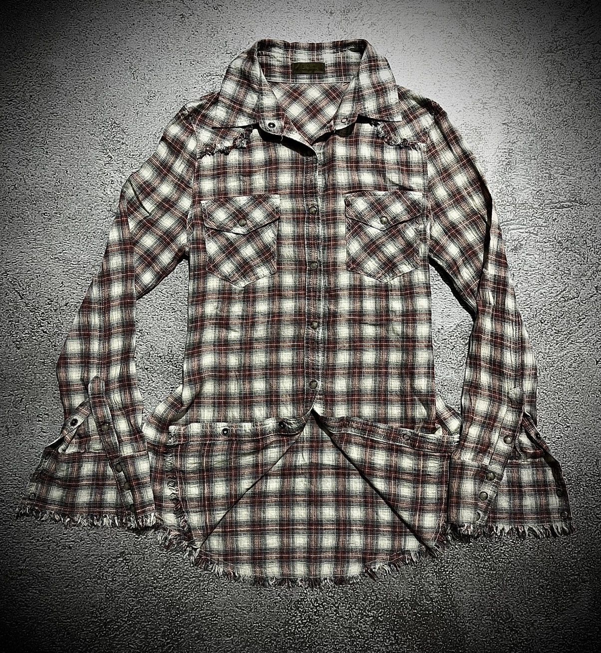 💸BINDINGOFFER💸 GOA Distressed Plaid Classic Color