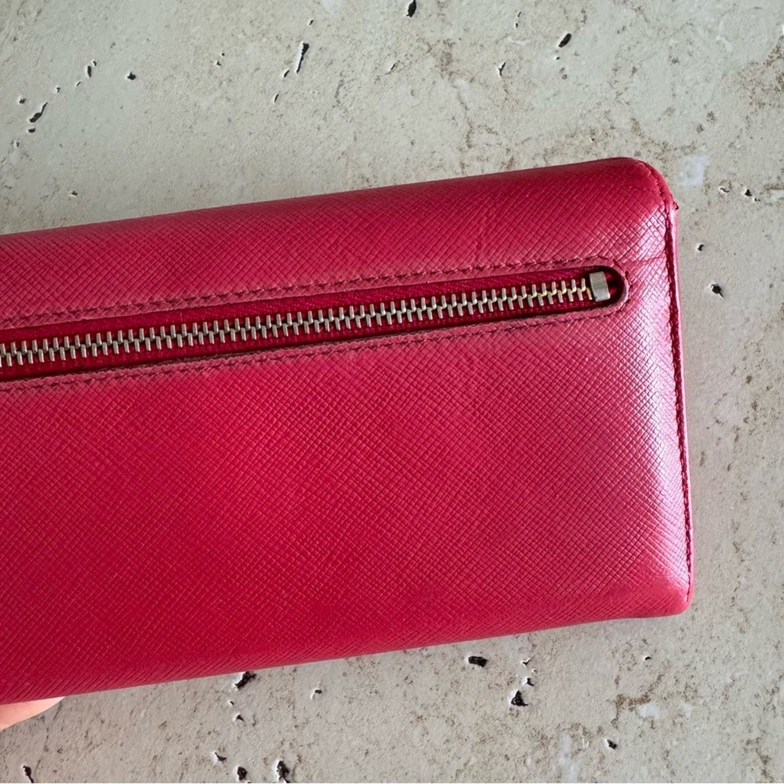 Prada PRADA Milano Pink Long Wallet, Authentic Size ONE SIZE - 5 Thumbnail
