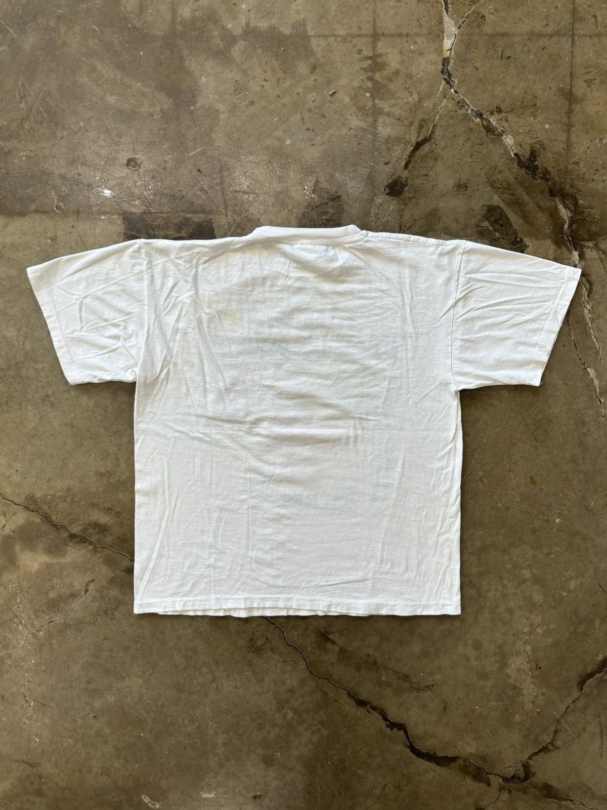 Vintage Vintage Survived Hurricane Andrew Single Stitch Tee Size US XL / EU 56 / 4 - 4 Thumbnail