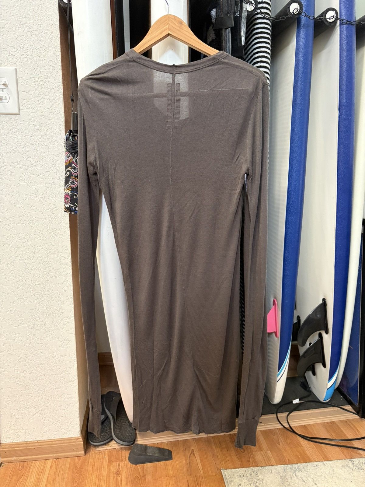 Rick Owens Mainline FW13 Longsleeve Long Tee Size US S / EU 44-46 / 1 - 2 Thumbnail