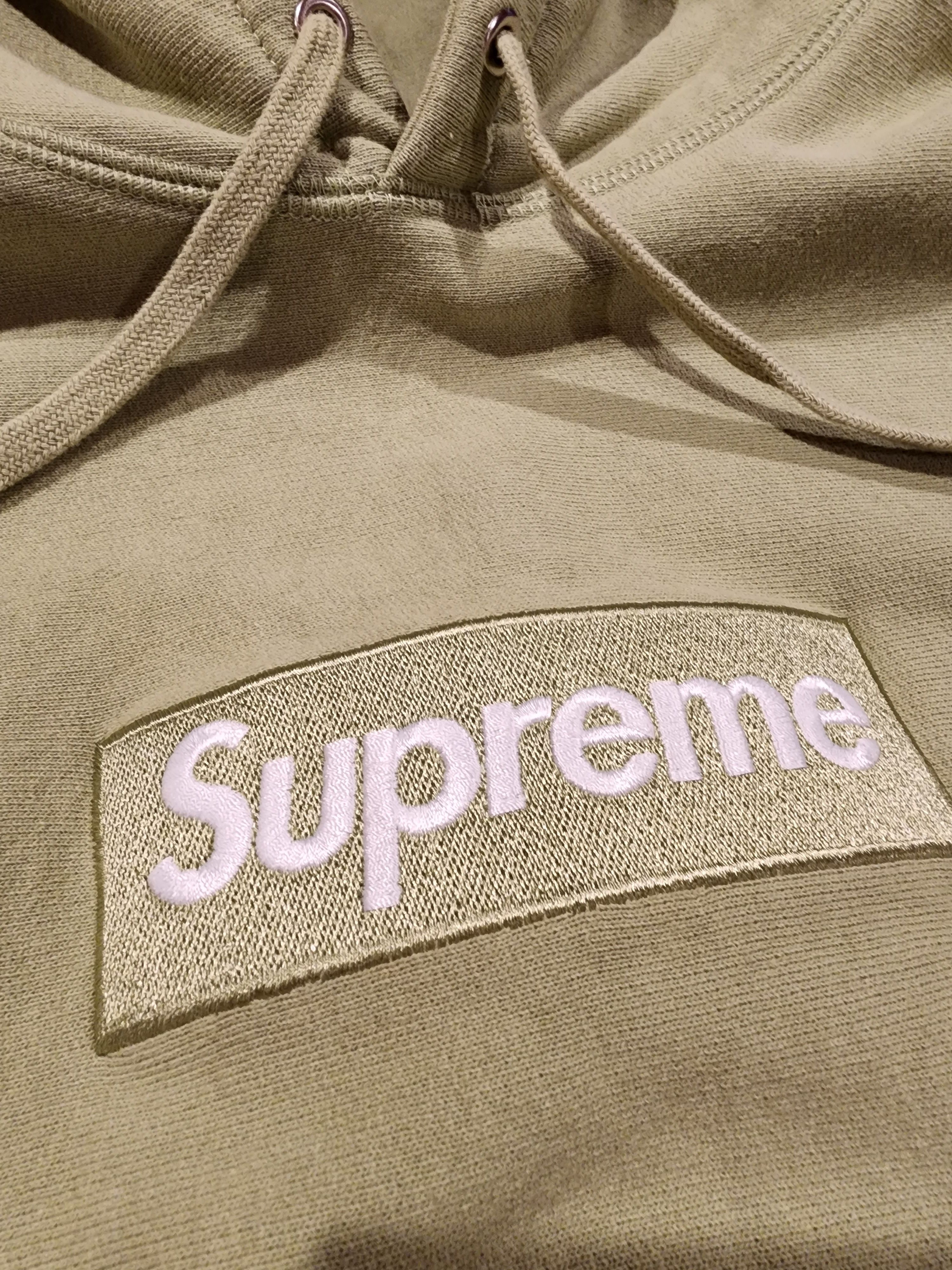 Supreme Supreme FW16 Sage Box Logo Hoodie Large Size US L / EU 52-54 / 3 - 8 Thumbnail