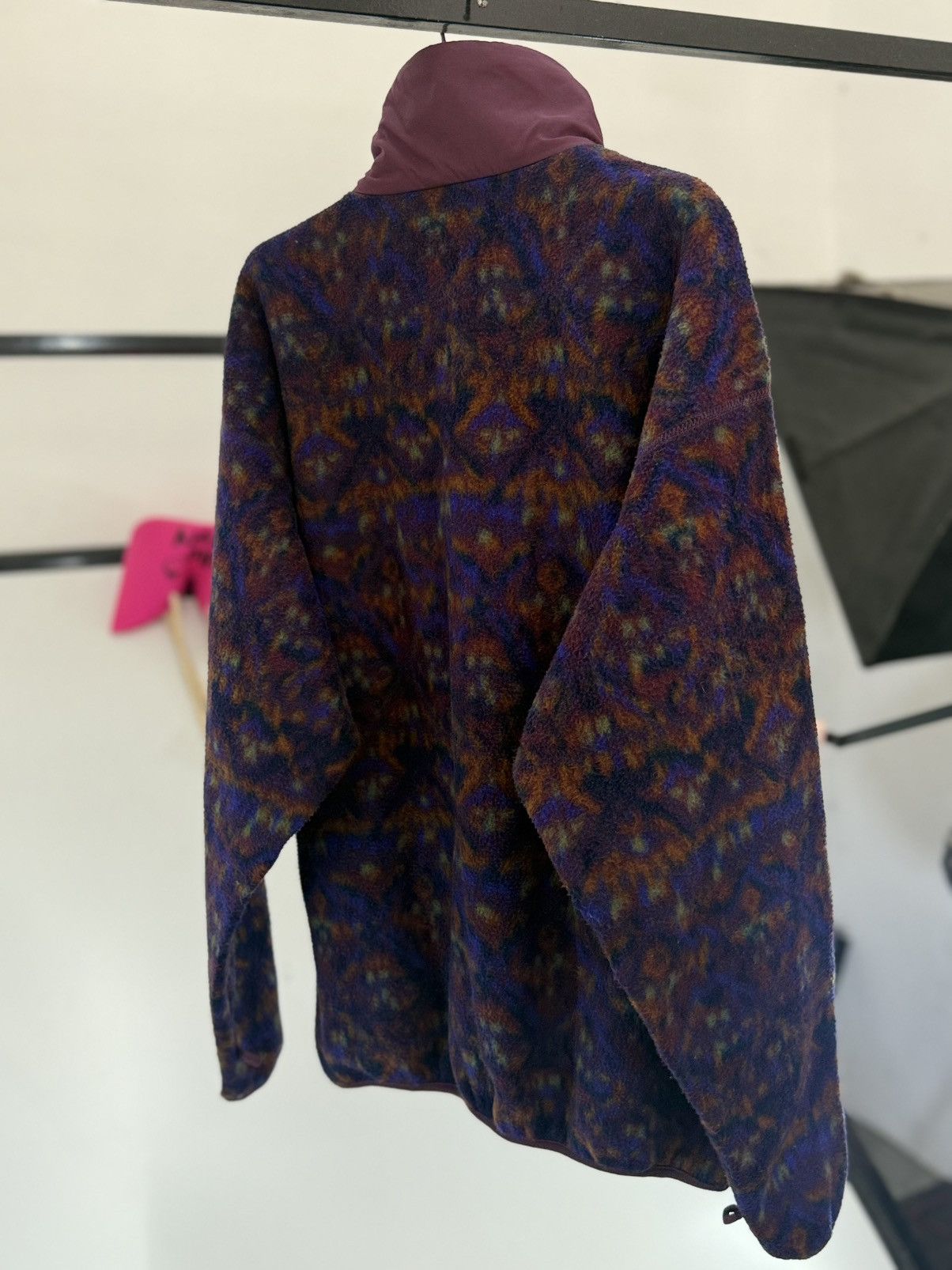 Columbia 🔥 90's Multi-Coloured GEOMETRIC Columbia Fleece Sweat Jacket Size US L / EU 52-54 / 3 - 15 Thumbnail