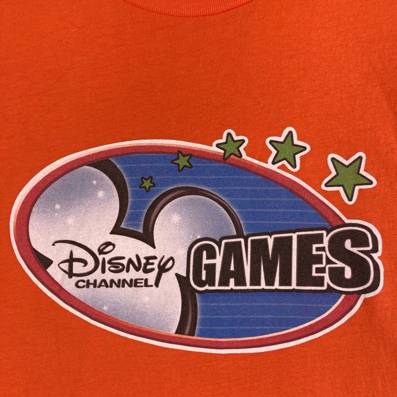 Canvas Disney Channel Games T-Shirt Adult Small Orange Graphic Tee Size S / US 4 / IT 40 - 3 Thumbnail