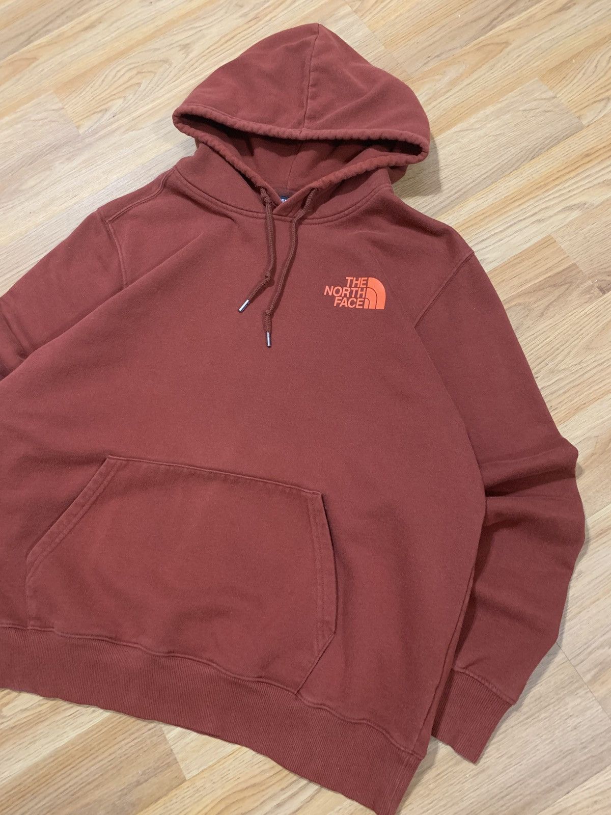 The North Face The North Face Box Logo Pullover Hoodie Sweatshirt Size US L / EU 52-54 / 3 - 3 Thumbnail