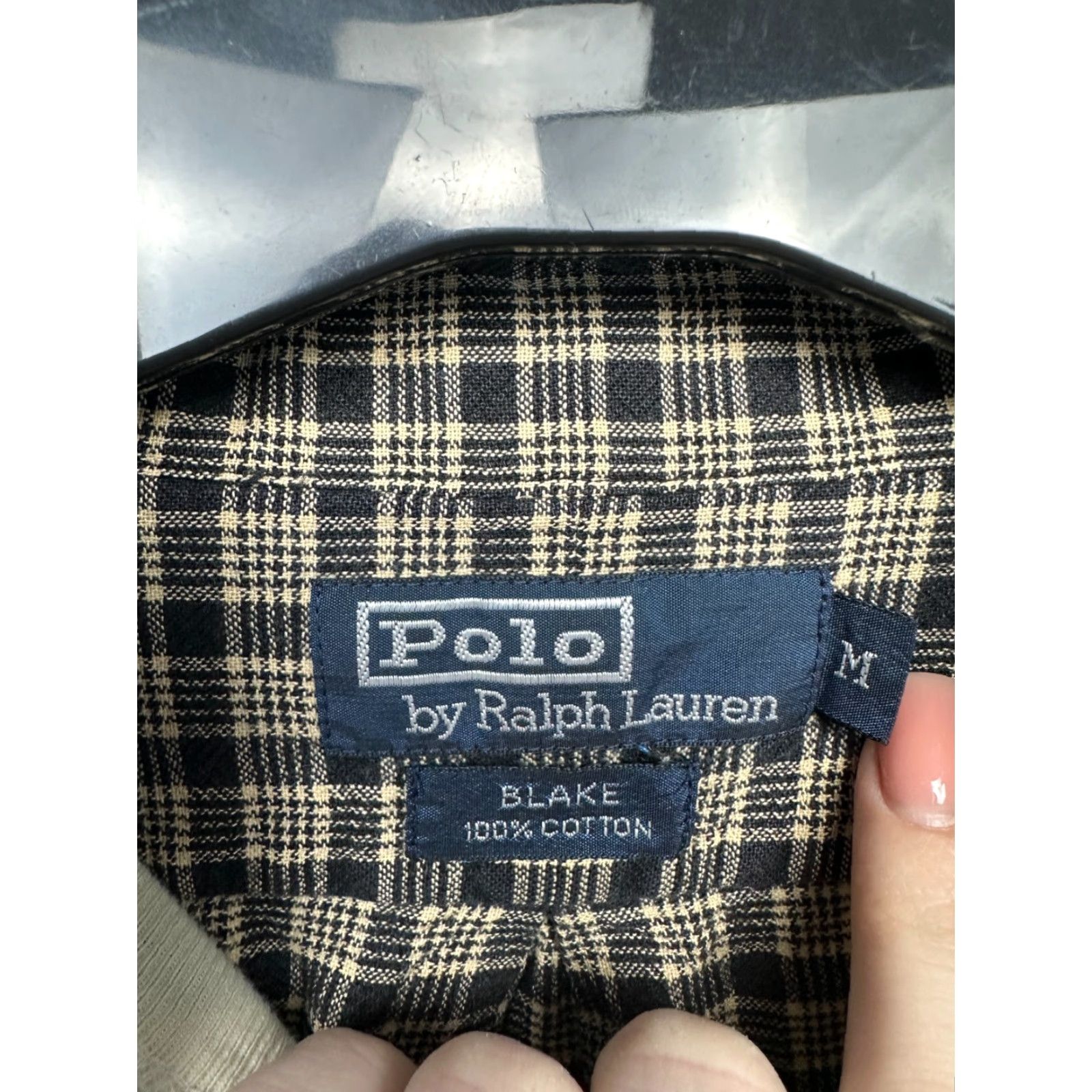Polo Ralph Lauren Polo Ralph Lauren Vintage Mens Flannel Shirt Size M Size US M / EU 48-50 / 2 - 4 Thumbnail
