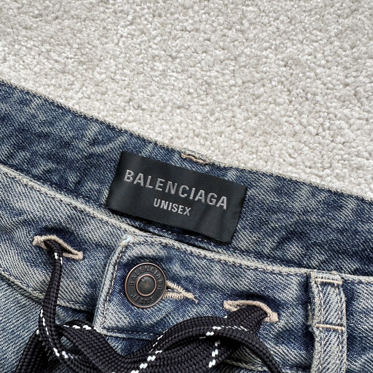 Balenciaga SUMMER 24 BAGGY JEANS Size US 30 / EU 46 - 4 Thumbnail