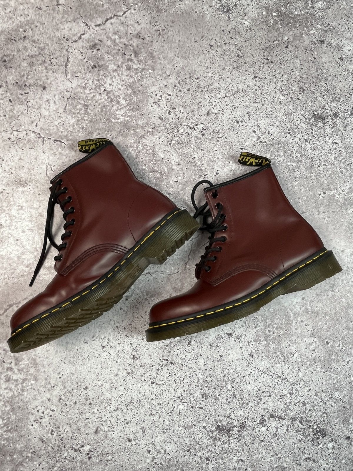 Dr. Martens 1460 Cherry Red Boots Size US 8 / EU 41 - 7 Thumbnail