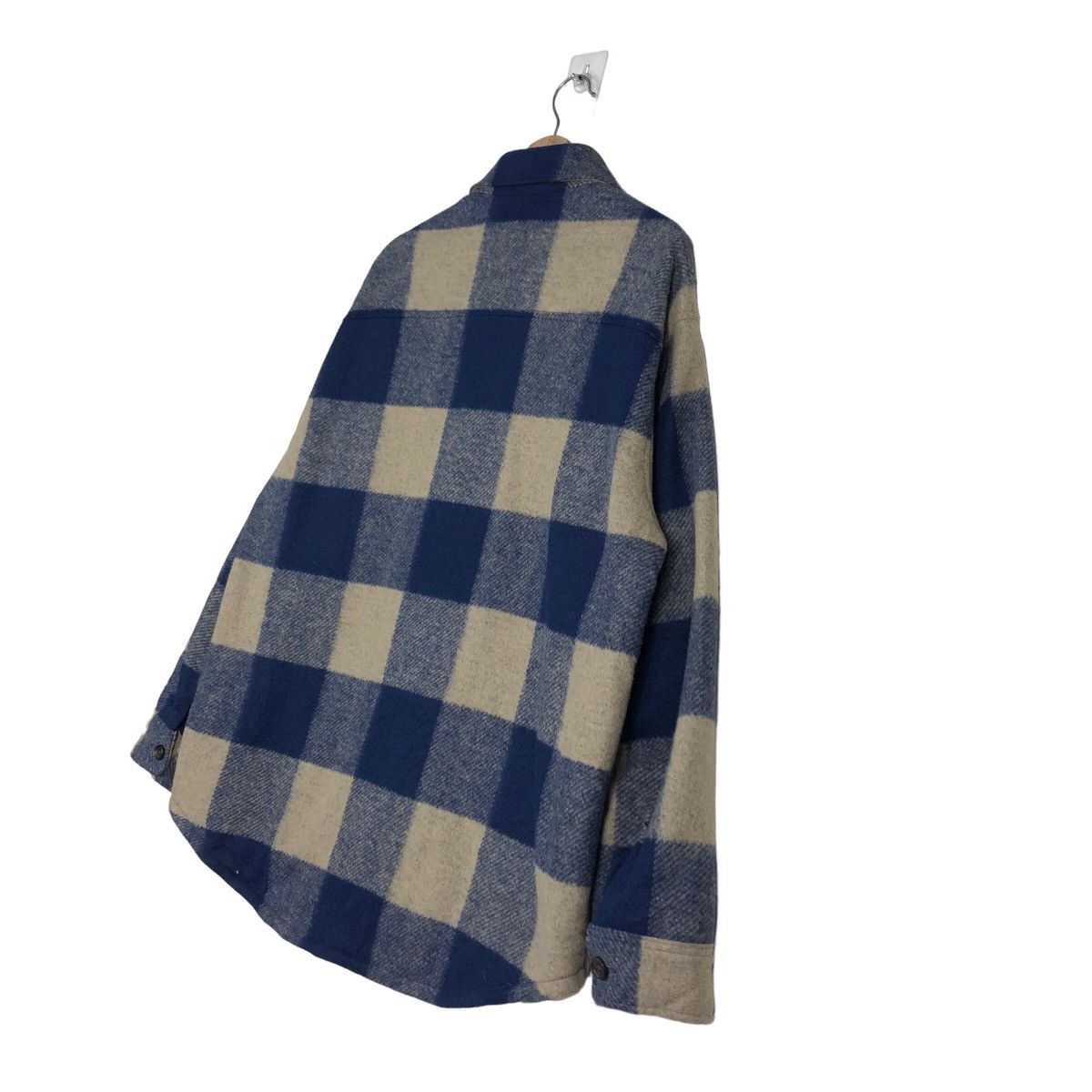 Japanese Brand Vintage Wool Flannel Shirt Jacket Uniqlo Japan Issey Miyake Size US M / EU 48-50 / 2 - 10 Thumbnail