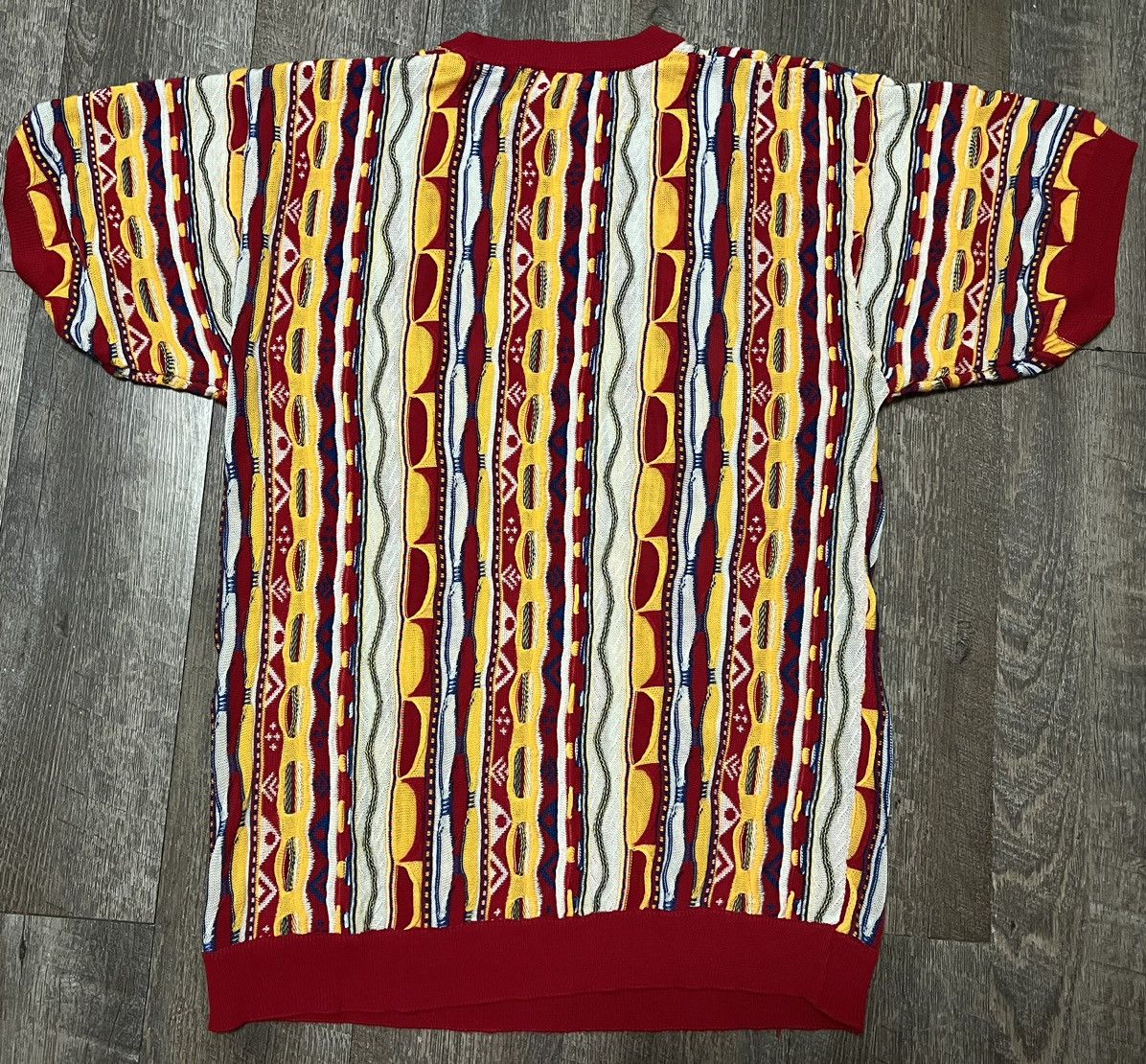 Vintage Vintage Coogi Style Crewneck Sweater Shirt Size Large Size US L / EU 52-54 / 3 - 3 Thumbnail