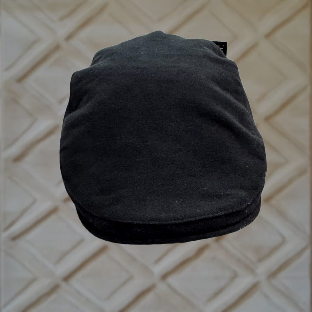 OAMC M&S Mark & Spencer Flat Cap Hat S/M Stormwear Shower Resistant Quilted Lined Black Cotton Men Flat Cap Lane? Size ONE SIZE - 1 Thumbnail