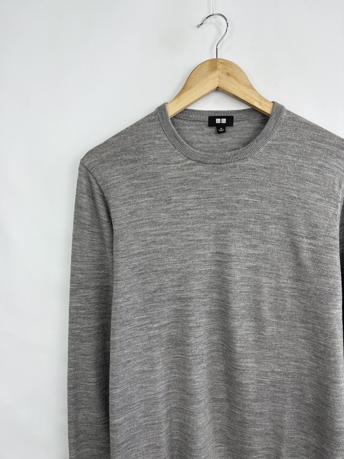 Uniqlo 🇯🇵 Uniqlo Pure New Wool Knit Sweater Retro Kapital Style Rare Size US M / EU 48-50 / 2 - 2 Thumbnail