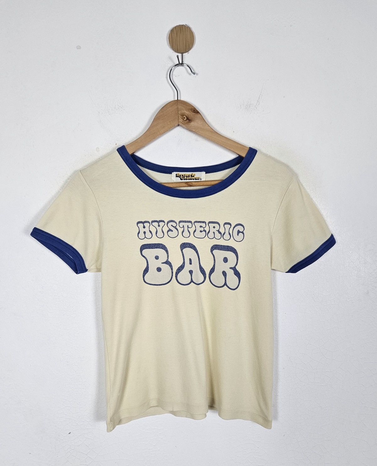 Hysteric Glamour Hysteric Glamour Bar Ringer shirt Size S / US 4 / IT 40 - 1 Thumbnail