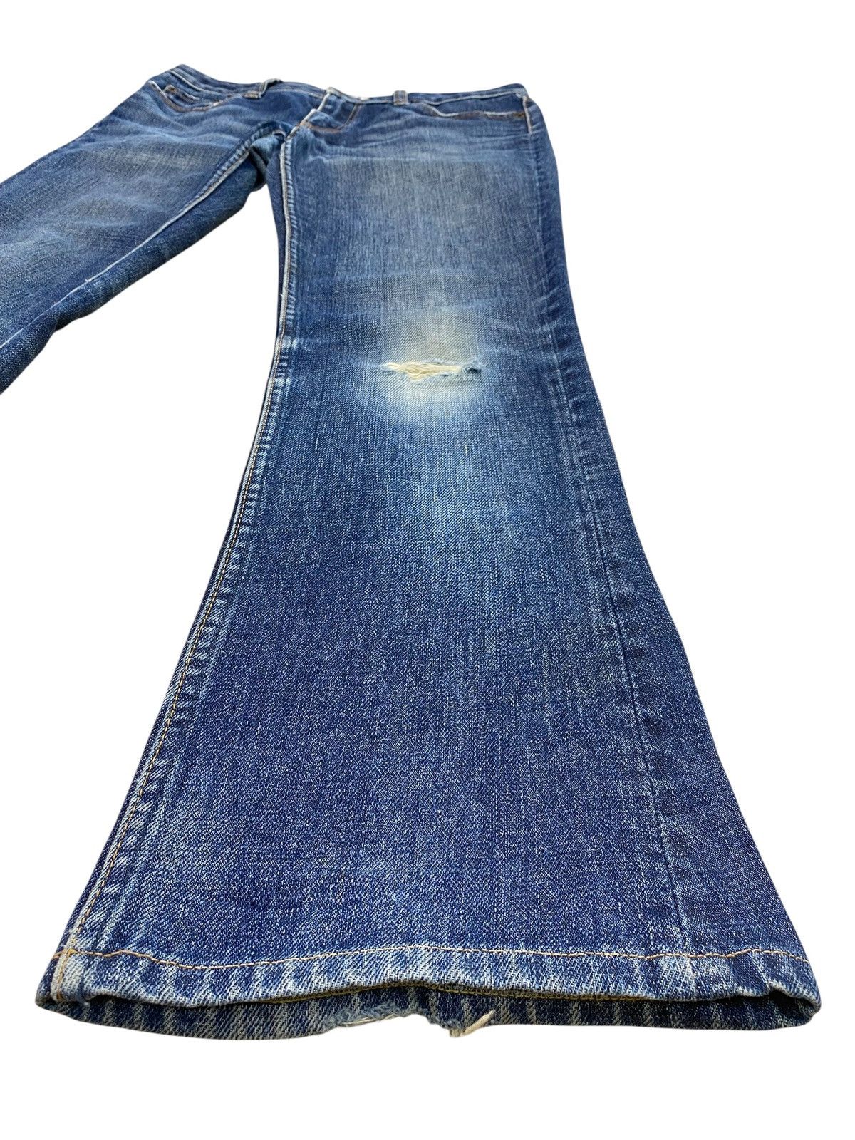Japanese Brand Japanese Brand Sweet Camel Faded Style Ripped Jeans Size 31" - 4 Thumbnail