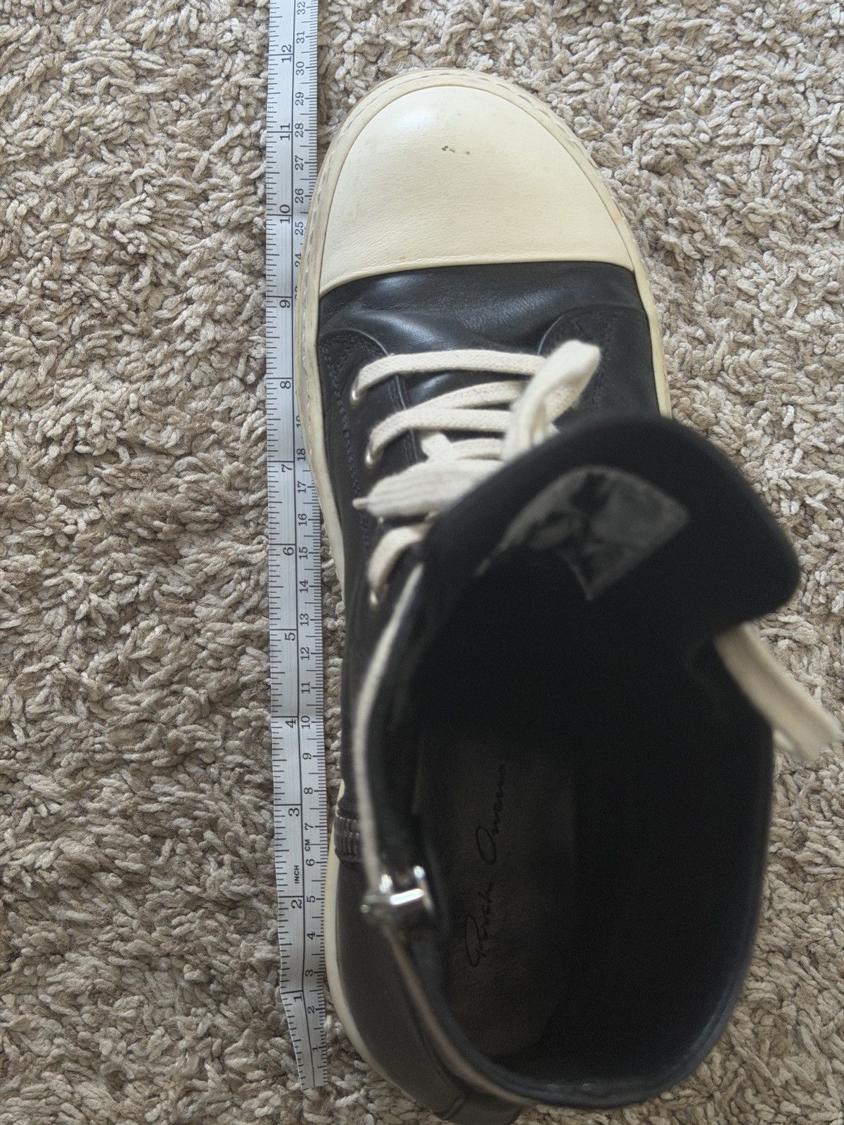 Rick Owens Leather Mainline Ramones Size US 8 / EU 41 - 13 Thumbnail