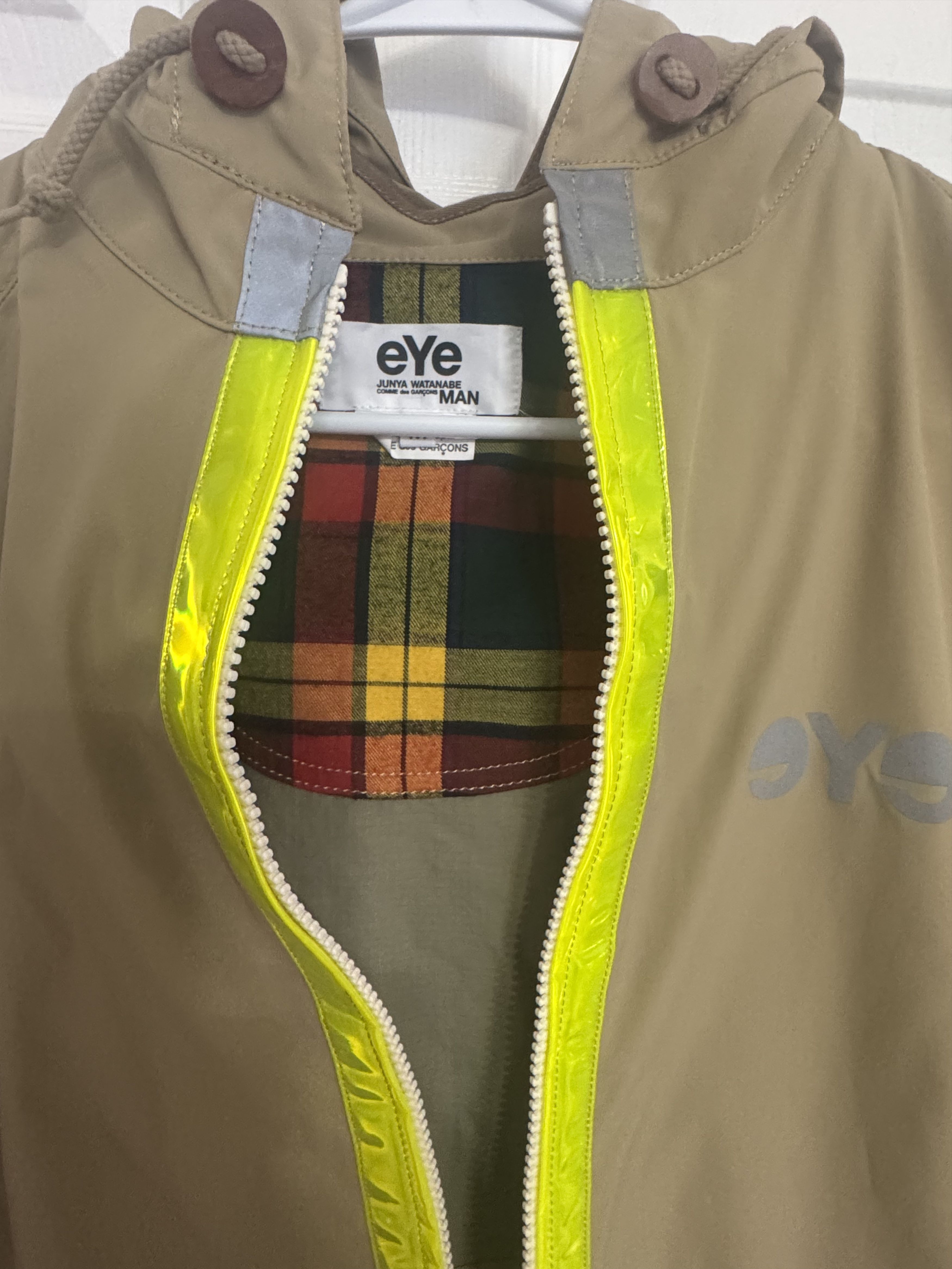 Junya Watanabe Junya Watanabe MAN eYe CDG Reflective Anorak Jacket Size US M / EU 48-50 / 2 - 3 Thumbnail