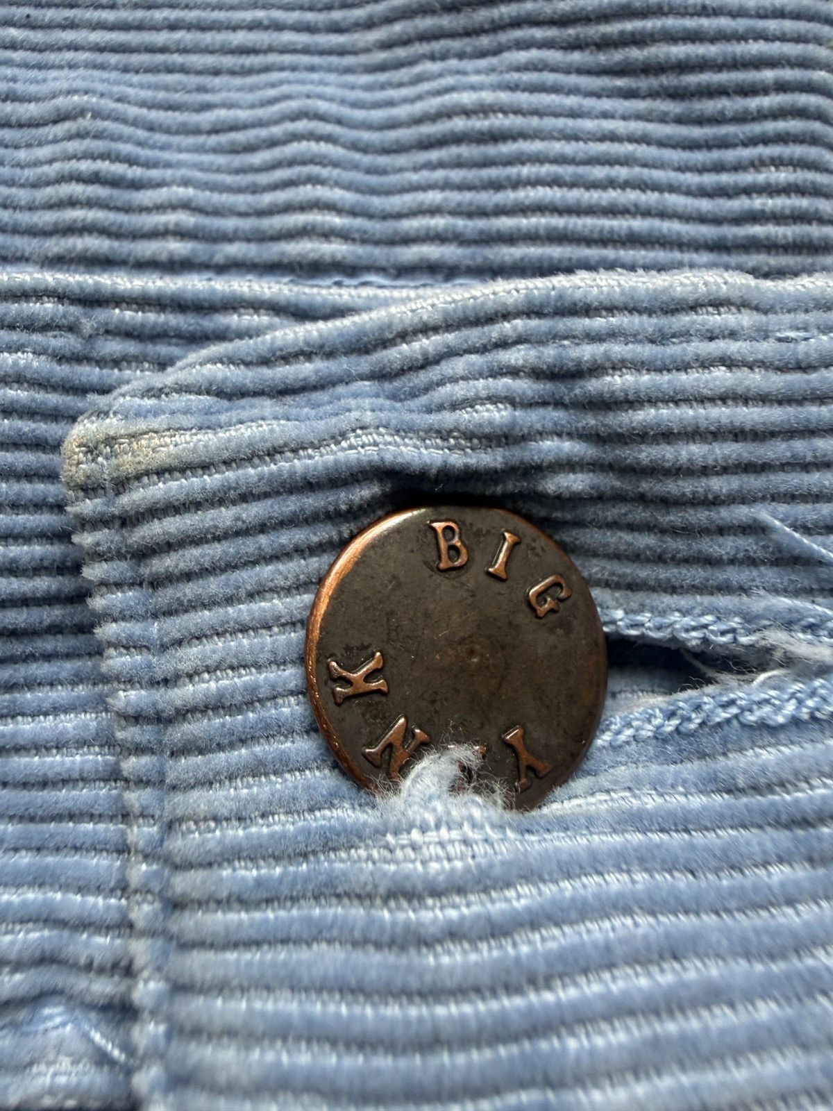 Vintage Vintage 70s Big Yank Corduroy Flared Bell Bottom Pants Size US 32 / EU 48 - 3 Thumbnail