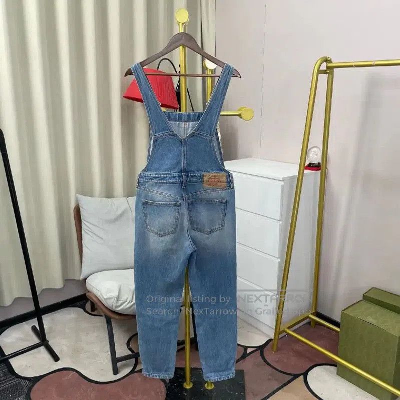 Prada Prada M Blue Cotton Denim Overalls. Size 27" / US 4 / IT 40 - 2 Thumbnail